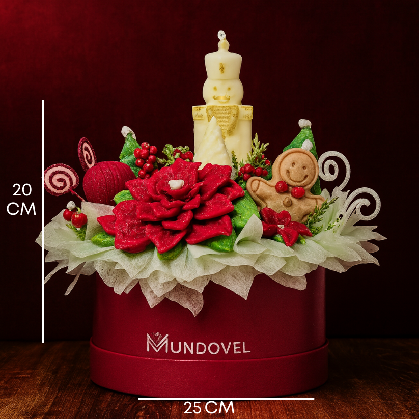 CANDLE BOUQUET WINTER - GRANDE