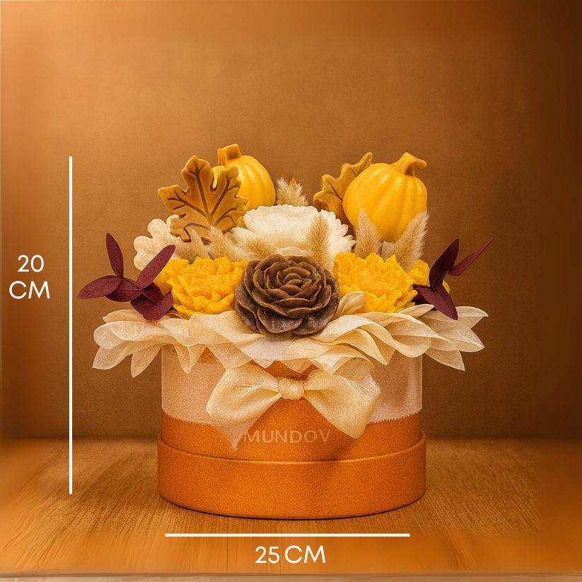 CANDLE BOUQUET AUTUMNAL - MEDIANO