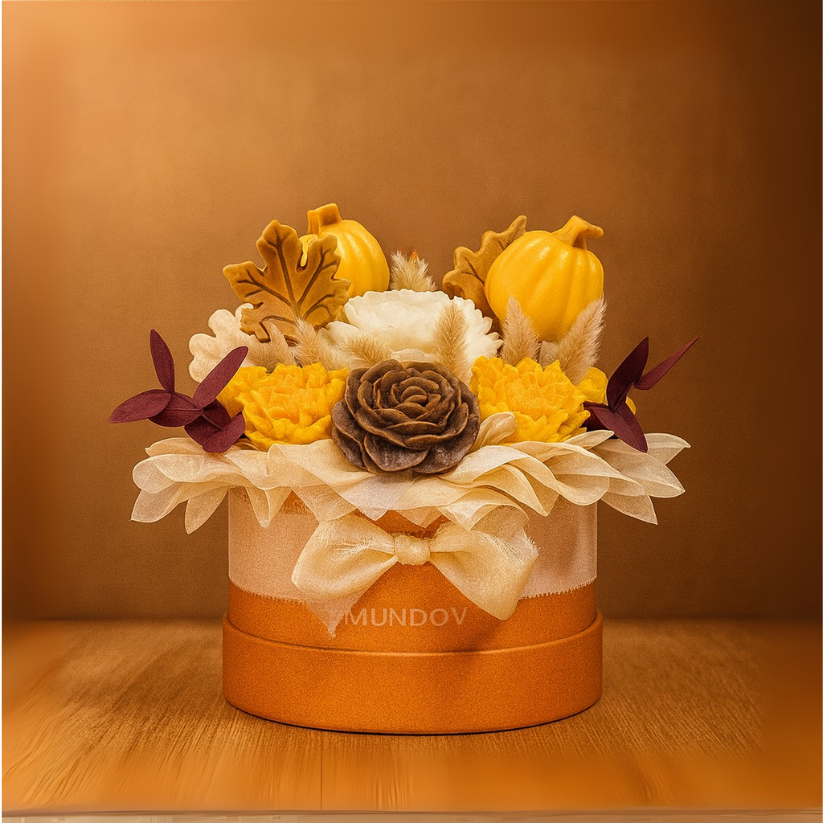 CANDLE BOUQUET AUTUMNAL - MEDIANO