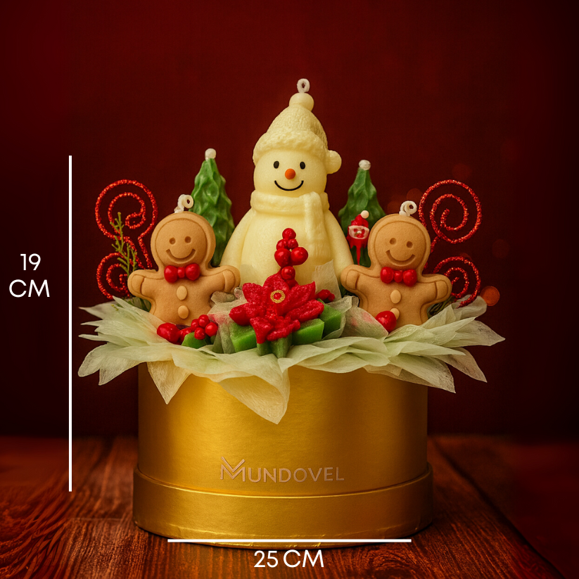 CANDLE BOUQUET WINTER - MEDIANO