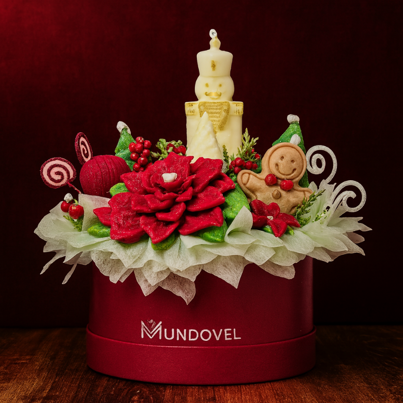 CANDLE BOUQUET WINTER - GRANDE