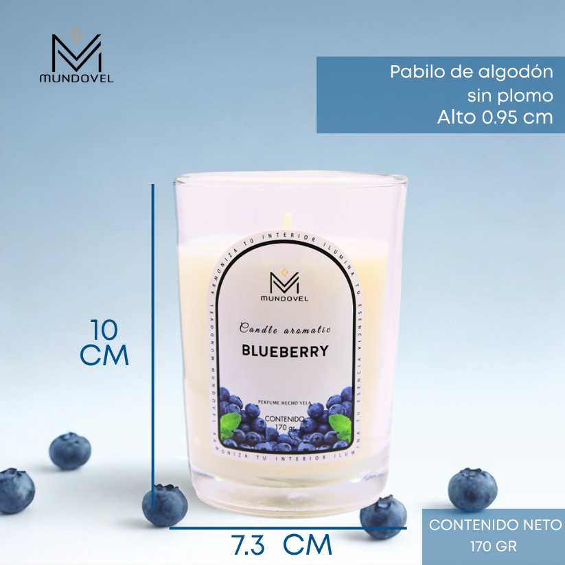 CANDLE AROMATIC - MV BLUEBERRY