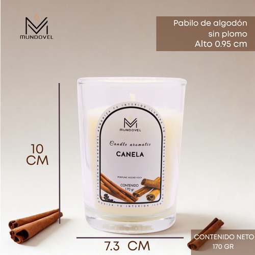 CANDLE AROMATIC - MV CANELA