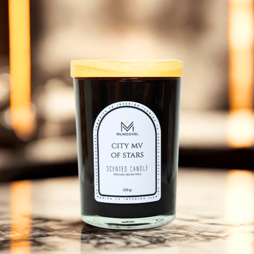 SCENTED CANDLE - CITY MV OF STARS