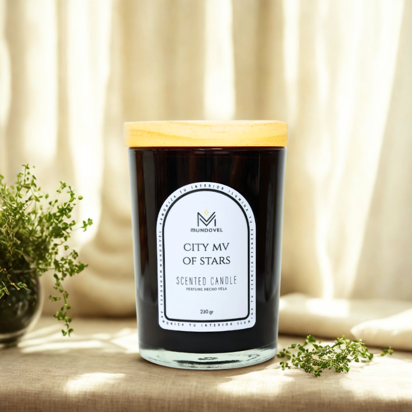 SCENTED CANDLE - CITY MV OF STARS