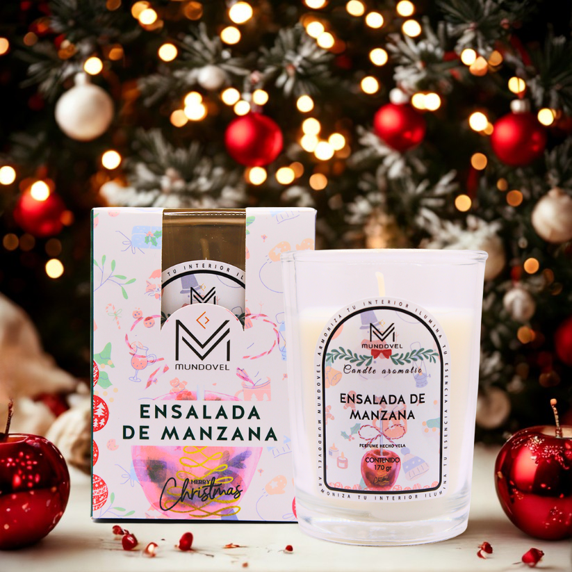 CANDLE AROMATIC - MV ENSALADA DE MANZANA