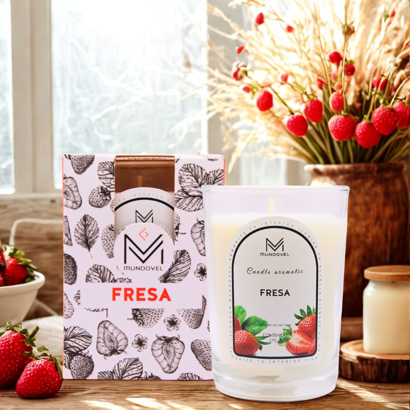 CANDLE AROMATIC - MV FRESA