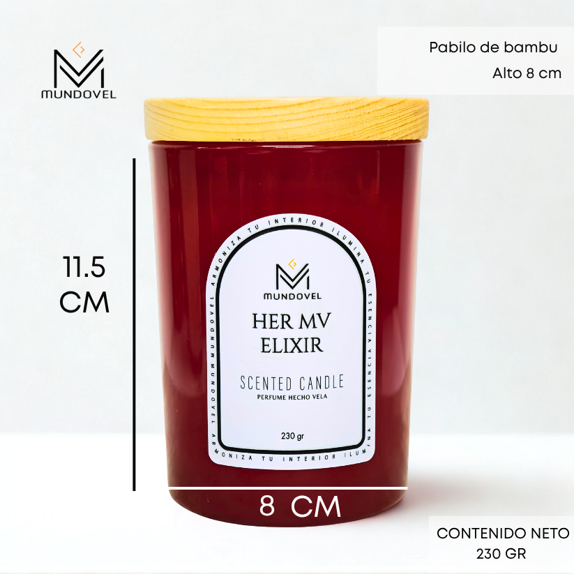 SCENTED CANDLE - HER ELIXER