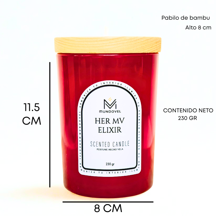 SCENTED CANDLE - HER ELIXER