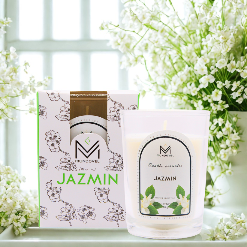 CANDLE AROMATIC - MV JAZMÍN
