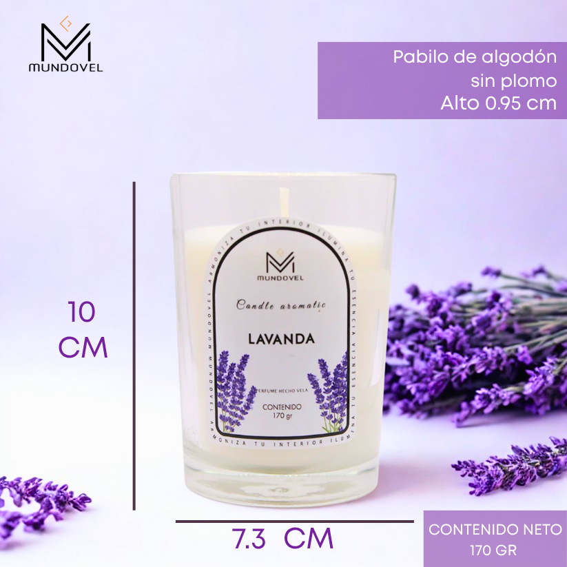 CANDLE AROMATIC - MV LAVANDA