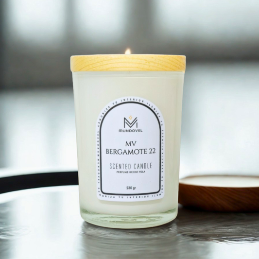 SCENTED CANDLE - MV BERGAMOTE 22
