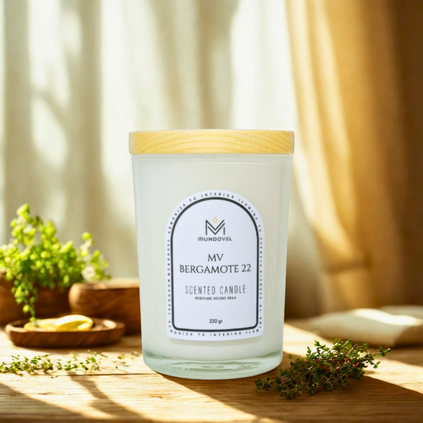SCENTED CANDLE - MV BERGAMOTE 22