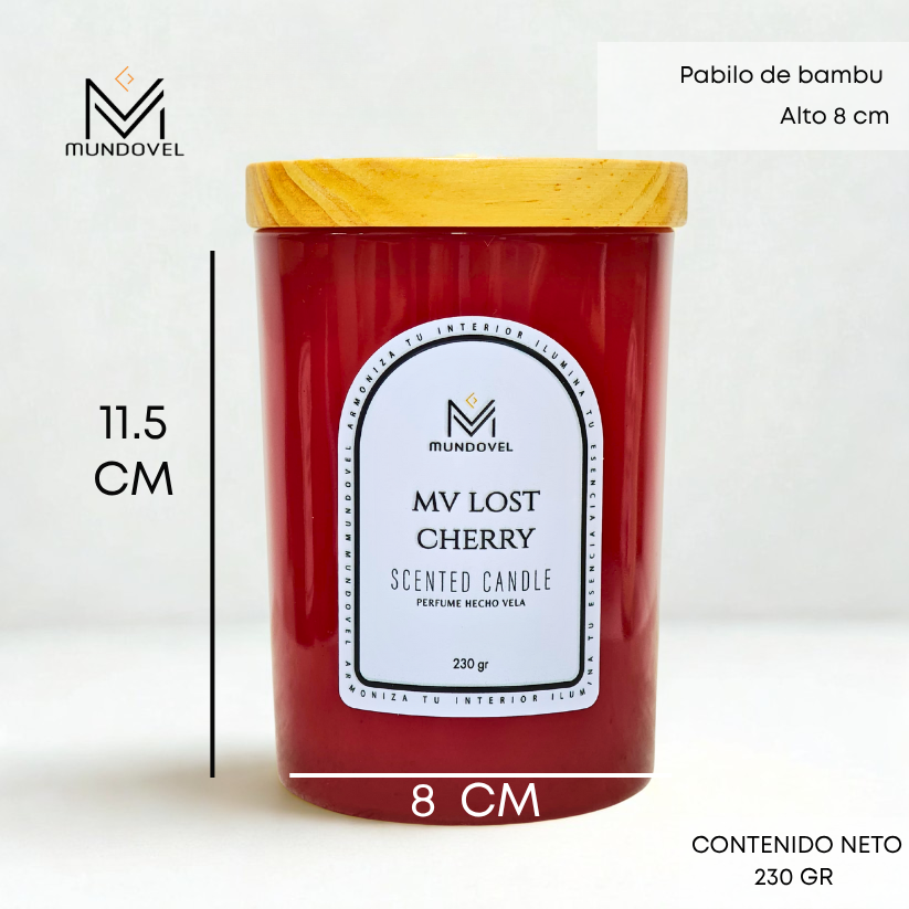 SCENTED CANDLE - LOST CHERRY