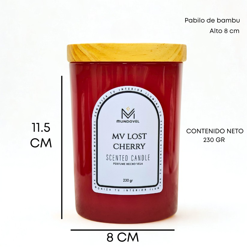 SCENTED CANDLE - LOST CHERRY