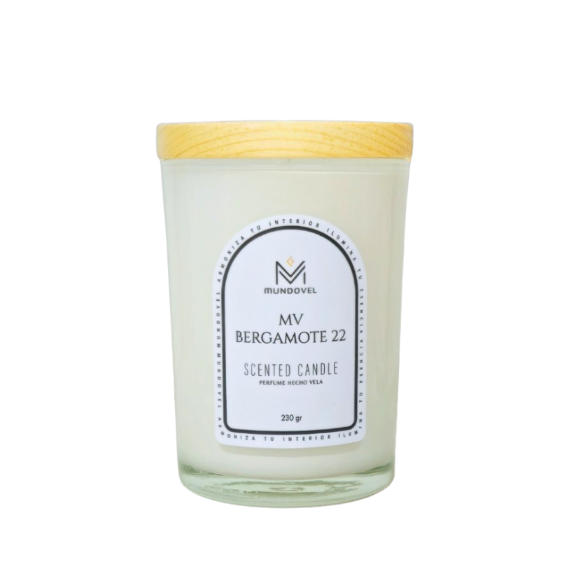 SCENTED CANDLE - MV BERGAMOTE 22