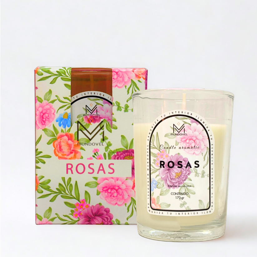 Candle Aromatic - Rosas