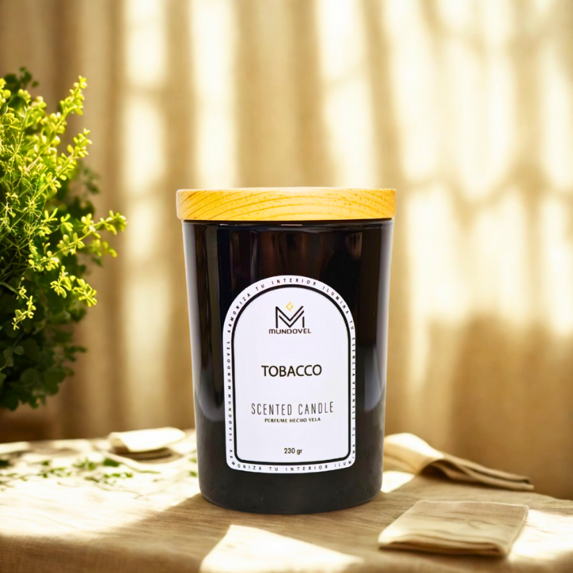 SCENTED CANDLE - TOBACCO