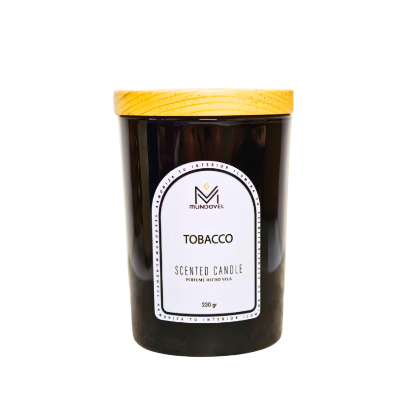 SCENTED CANDLE - TOBACCO